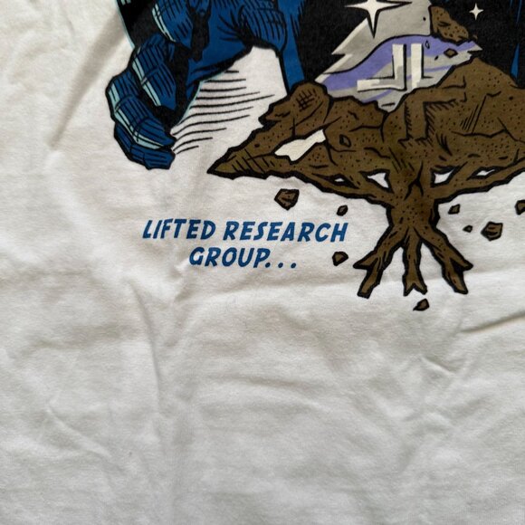 Marvel LRG the Black Panther Comics Graphic-Print T-Shirt Men's Size 2XL White - Picture 3 of 8